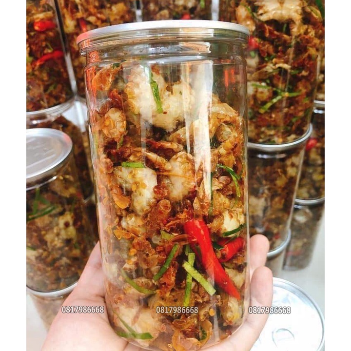 Ghẹ Sữa Rim Tỏi Ớt Giòn Tan Hũ 250g Đồ Ăn Vặt Mường Then | BigBuy360 - bigbuy360.vn