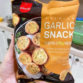 BÁNH MỲ BƠ TỎI 120G HÀN QUỐC