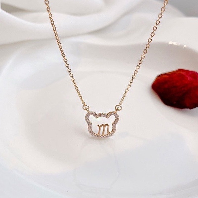 Dây Chuyền 210825 Mặt Hình Gấu Đáng Yêu Sành Điệu
