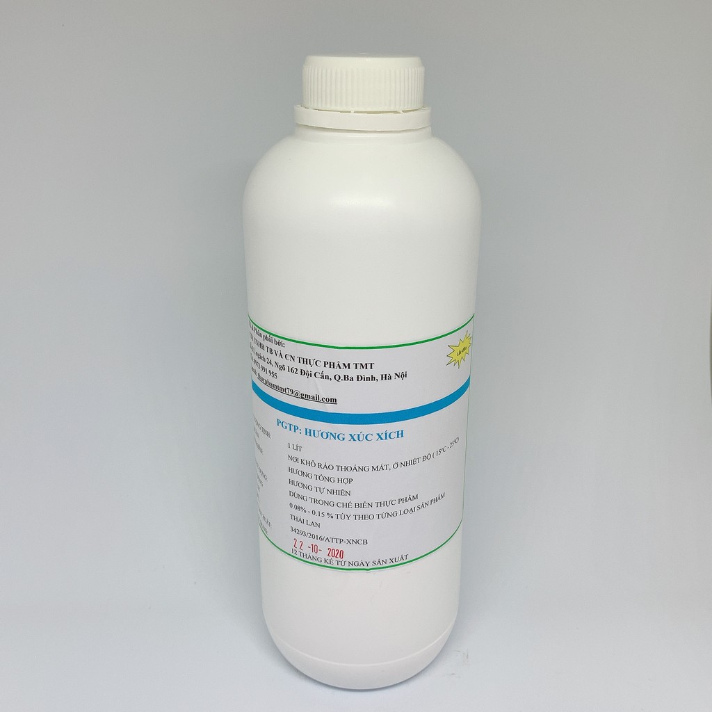 Hương xúc xích TMT - 1 lít - Tạo hương thơm cho xúc xích