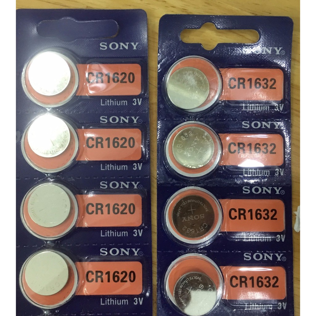 Pin Sony CR2430 / 2450 vỉ 1 / 2 viên và Vỉ 5 viên pin nút Sony  CR 2032 / CR 2025...