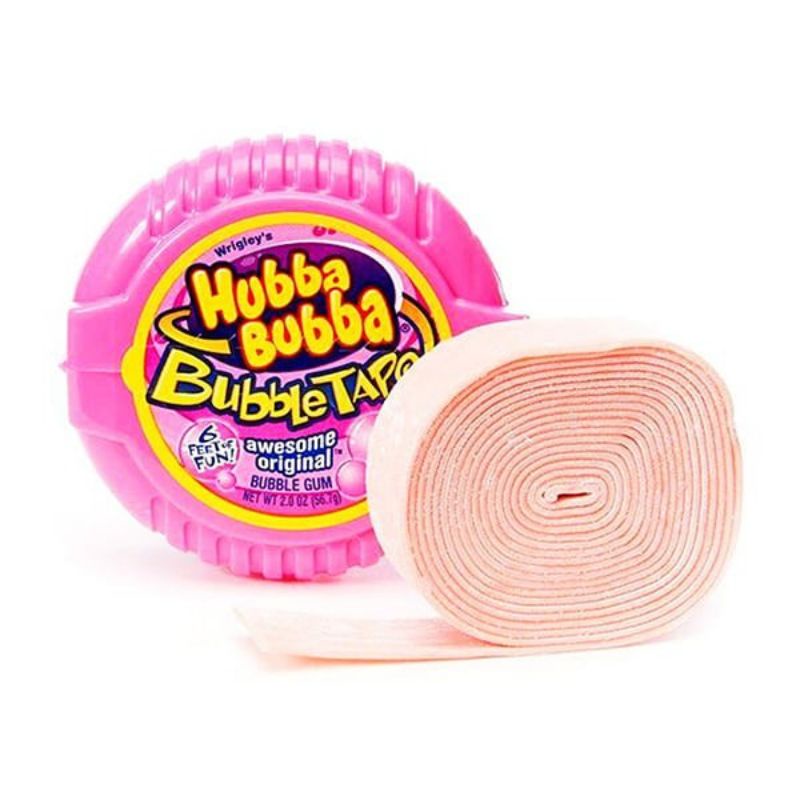 Kẹo Sing-gum Hubba Bubba vị Coca, truyền thống, dâu tây, trái cây 56g