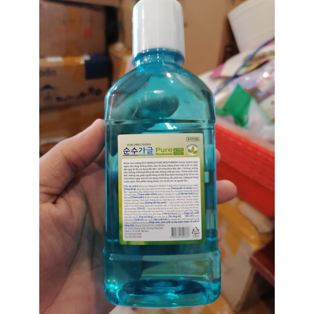 Nước súc miệng chai Soonsoo 300ml