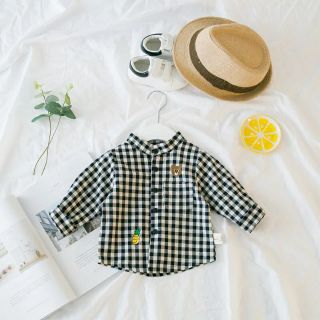 Sơ mi sọc cổ trụ