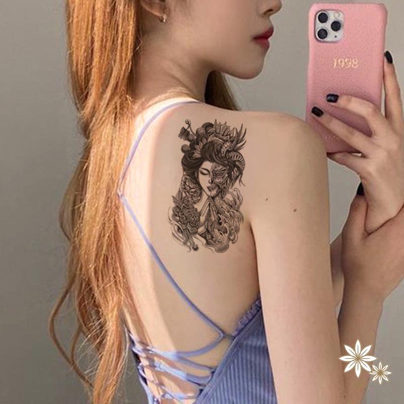 🌸Hình xăm dán tạm thời chống thấm nước có thể kéo dài đến 14 ngày tùy chọn họa tiết