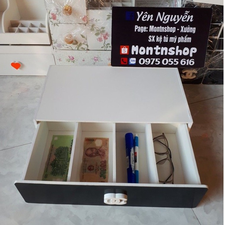 Hộp chia tiền thu ngân loại to 35cm