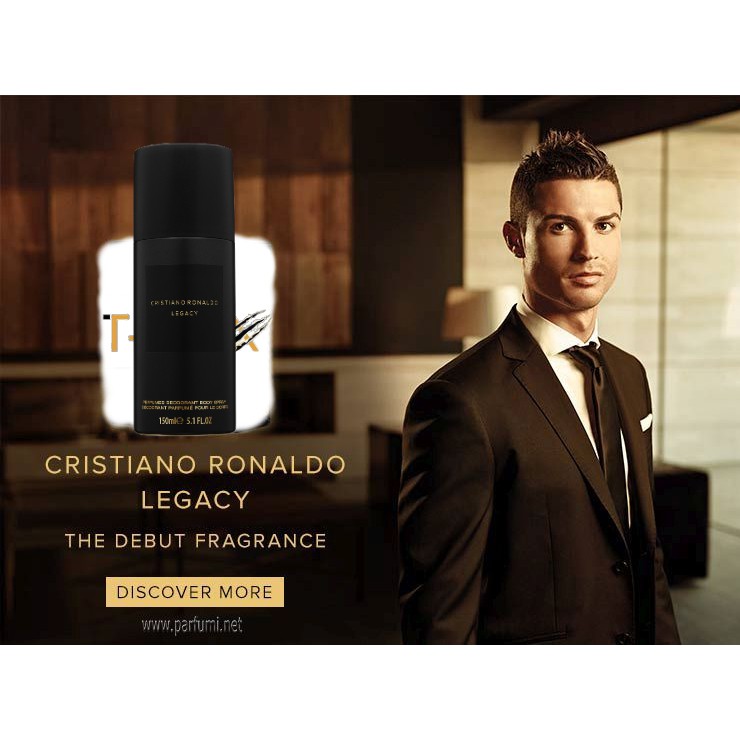 [HOT] Xịt Khử Mùi Hương Nước Hoa Nam Cristiano Ronaldo Legacy 150ML | BigBuy360 - bigbuy360.vn