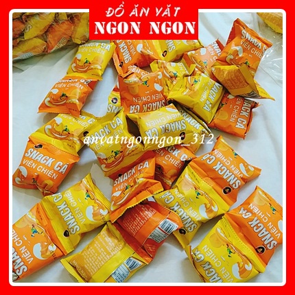 20 Gói Snack Cá Viên Chiên Bim Bim Ngon Giá Rẻ Hấp Dẫn Cho Mọi Người