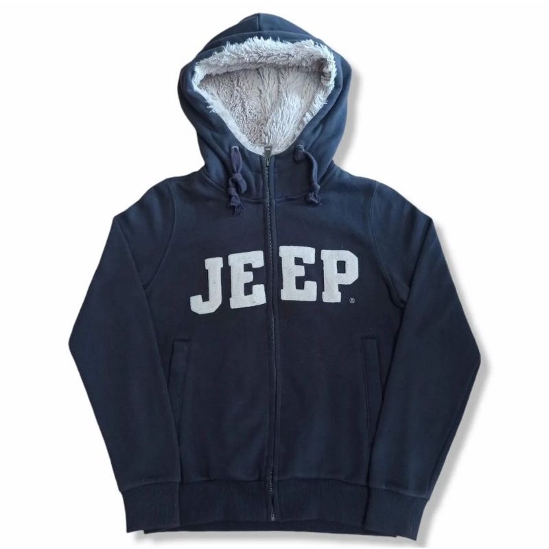 Áo Khoác Thrift Áo Khoác HOODIE ZIP JEEP