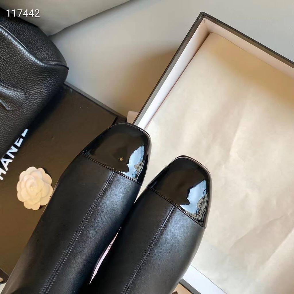 Bốt da nữa công sở siêu hot hàng quảng châu