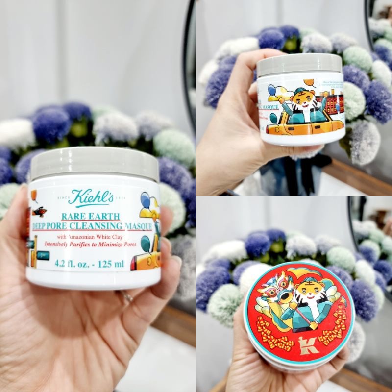 (Limited 125ml) Kiehls Mặt Nạ Đất Sét Kiehl's Rare Earth Deep Pore Cleansing Masque