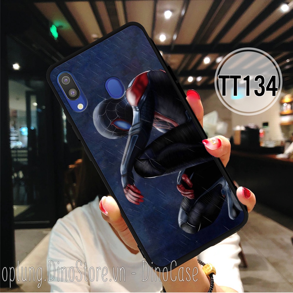Ốp Samsung A20/A30 - A30s - A50s - M20 - Ốp lưng nhựa viền dẻo bảo vệ camera chống bám bẩn hình người nhện Spider Man.