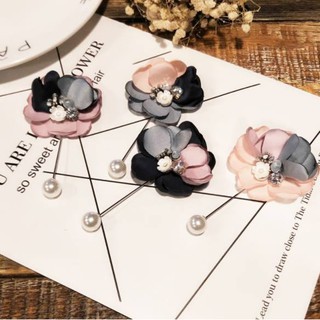 Cài áo hình hoa đính đá kim cương ca0020-70100 Tamishop