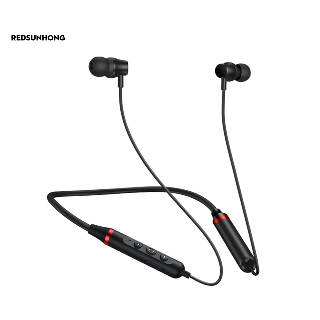 Tai Nghe Bluetooth Rush.Z Rảnh Tay Kiểu Dáng Thể Thao Tích Hợp Đeo Cổ Tiện Dụng