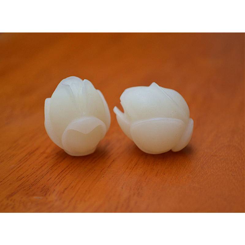 Hạt Bồ Đề Khắc Hình Hoa Mộc Lan Tự Làm Dùng Để Trang Trí