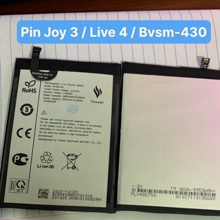 Pin zin mới loại 1 điện thoại vsmart joy 3/ live 4/bvsm_430 5000mah