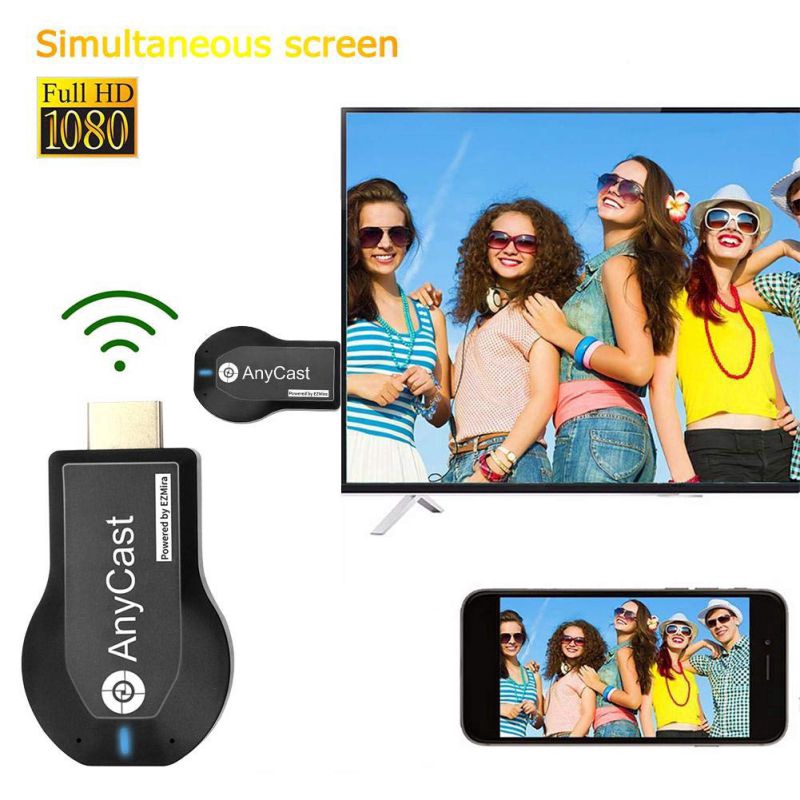 Anycast M2 Plus WIFI Dongle Wireless Receiver Miracast AirPlay HDMI TV Stick For ios Andriod