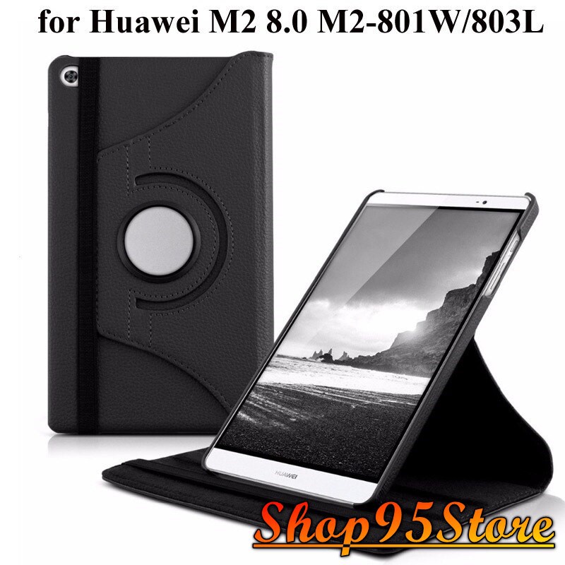 [Tặng bút cảm ứng] Bao Da Xoay 360 Độ Cho Huawei Mediapad T5 10 Ags2-W09 / L09 / L03 / 10.1inch