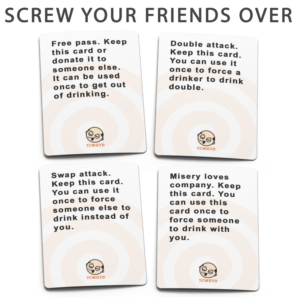 These Cards Will Get You Drunk Bộ Đồ Chơi Board Game Đánh Bài Vui Nhộn