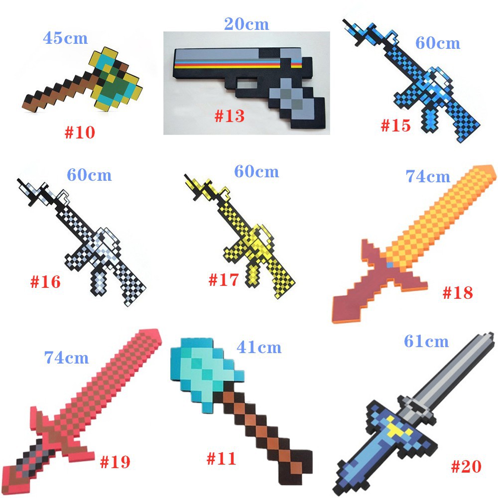 Mô Hình Thanh Kiếm Trong Game Minecraft Bằng Nhựa 60cm 83433138