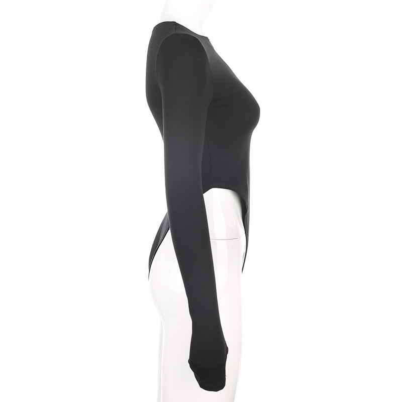 Body suit hở eo sexy màu đen | BigBuy360 - bigbuy360.vn