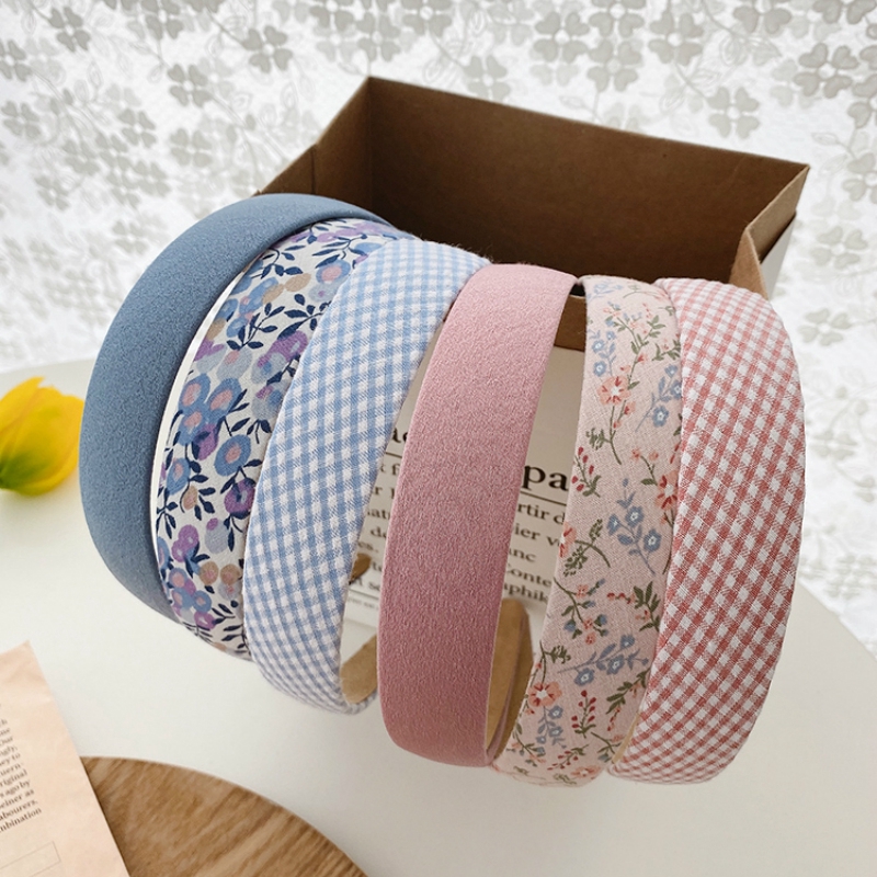 Cài tóc in nhiều họa tiết phong cách retro thời trang cho nữ