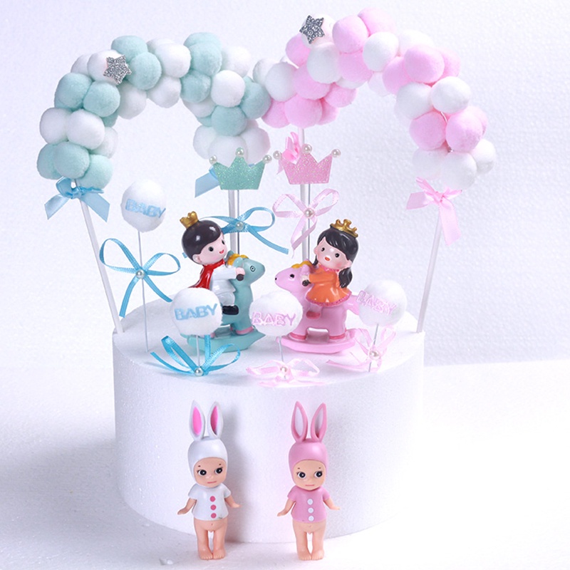 Miếng Trang Trí BáNh Kem HọA TiếT ĐáM Mây