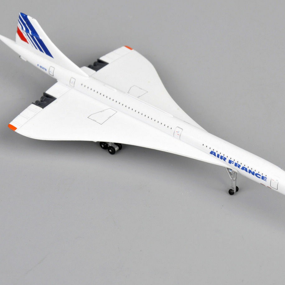 Đồ Chơi Máy Bay Pháp 1976-2003 USSELL Concorde 1/400