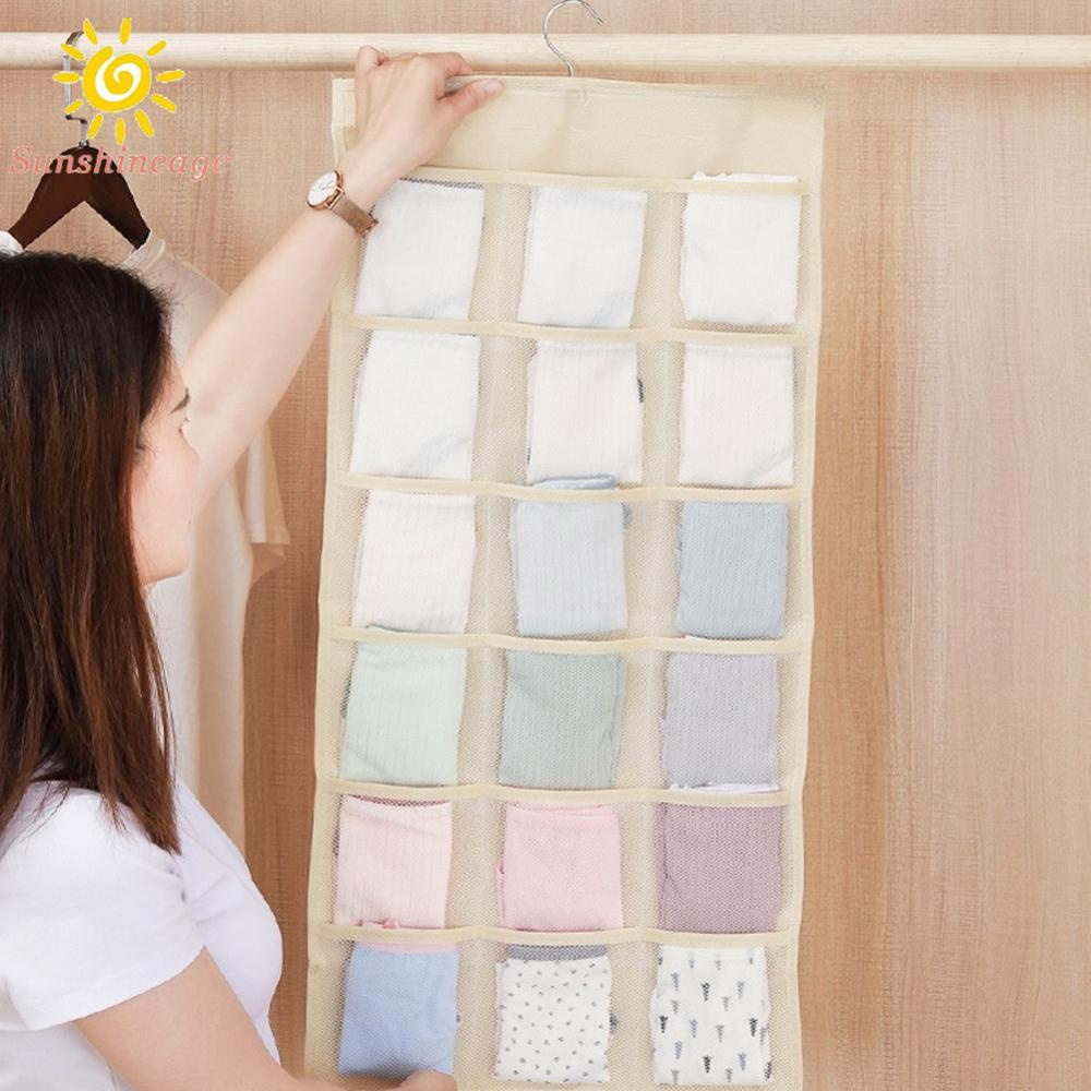 Túi Treo Đựng Đồ Lót 2 Mặt 24 Ngăn