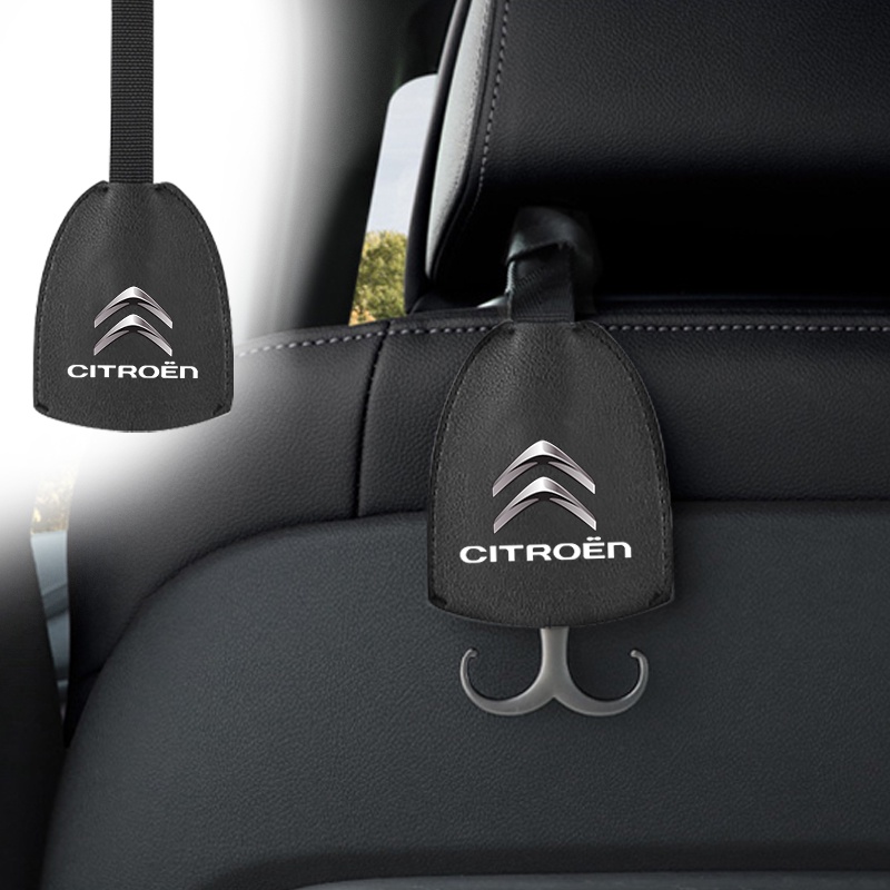Móc Treo Đồ Gắn Sau Ghế Xe Hơi Đa Năng Bằng Kim Loại Cho Citroen C4 C1 C5 C3 C6 C5 C8 DS C-ELYSEE VTS C4l Xantia DS3 C