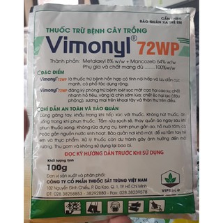 Thuốc Trừ Bệnh - Vimonyl 72WP - Gói 100g