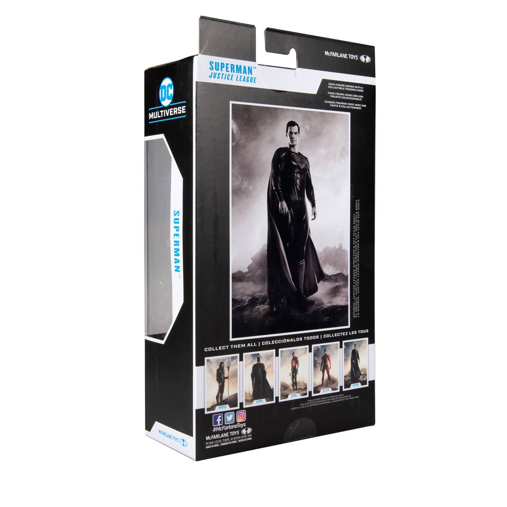 Mô hình McFarlane🦇DC Multiverse 7-inch🦇Justice League Superman Blue Suit