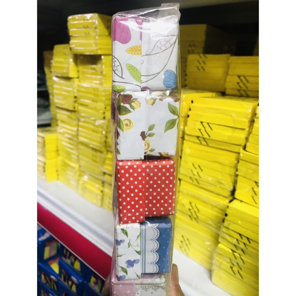 Hộp quà chữ nhật  phối nơ dùng làm hộp đựng son - phụ kiện Halu | BigBuy360 - bigbuy360.vn