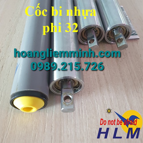 Cốc bi nhựa phi 32 | cốc bi phi 32 | cốc bi con lăn phi 32