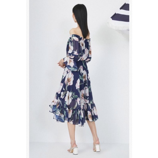 Váy voan hoa Vero Moda chính hãng sale