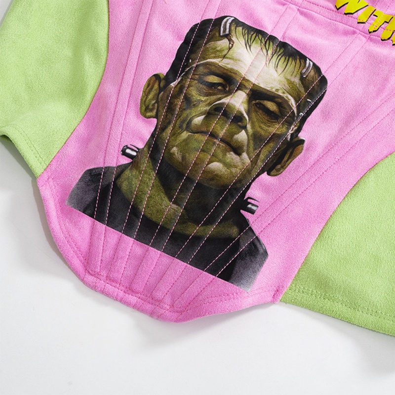 Áo Nịt Ngực Không Tay In Họa Tiết Chân Dung Cổ Điển Quyến Rũ Dành Cho Người Lớn Tuổi