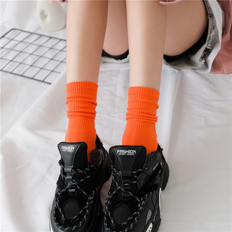 Tất Cổ Cao Phong Cách Vintage Chất Đẹp Nhiều Màu Siêu Hot