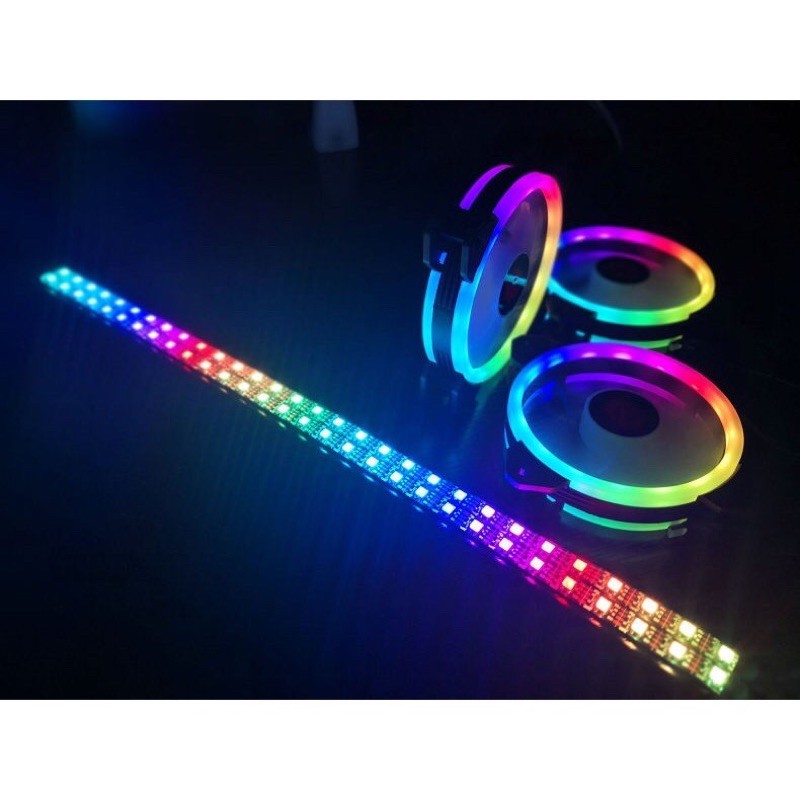 [Mã ELFLASH5 giảm 20K đơn 50K] Quạt Tản Nhiệt RGB - Fan Case Coolmoon Siêu Đẹp Hiệu Năng Cao