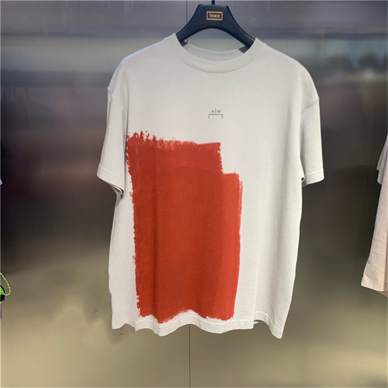 Áo thun ngắn tay A-COLD-WALL* block painted T-shirt ss20