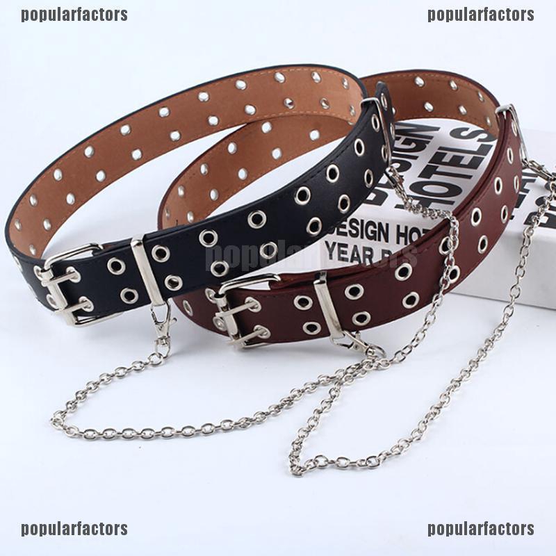 Thắt Lưng Da Khóa Kim Loại 2 / 1 Thời Trang