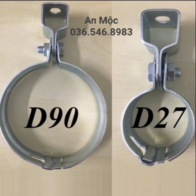 [AN MỘC] Quang treo ống nước / cùm treo ống nước đủ size  phi D21-160mm