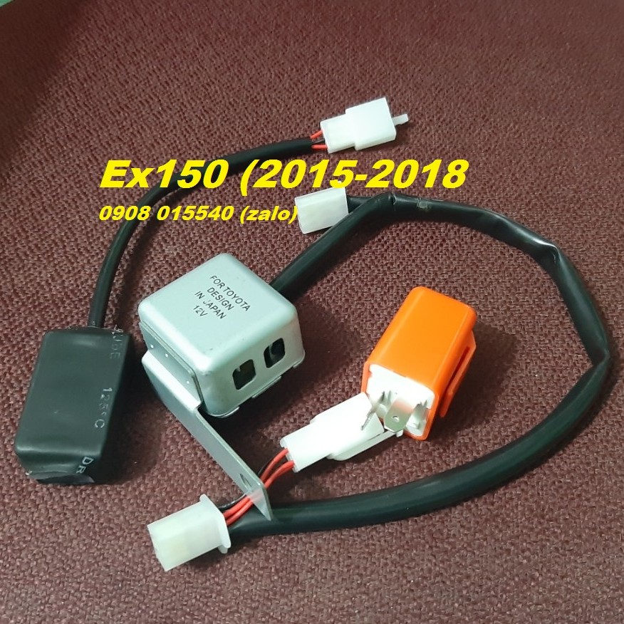 [Vin Store] - Bộ dây Ting Tong cho EXCITER 150, EX155 VVA &amp; cục chớp Điện Tử