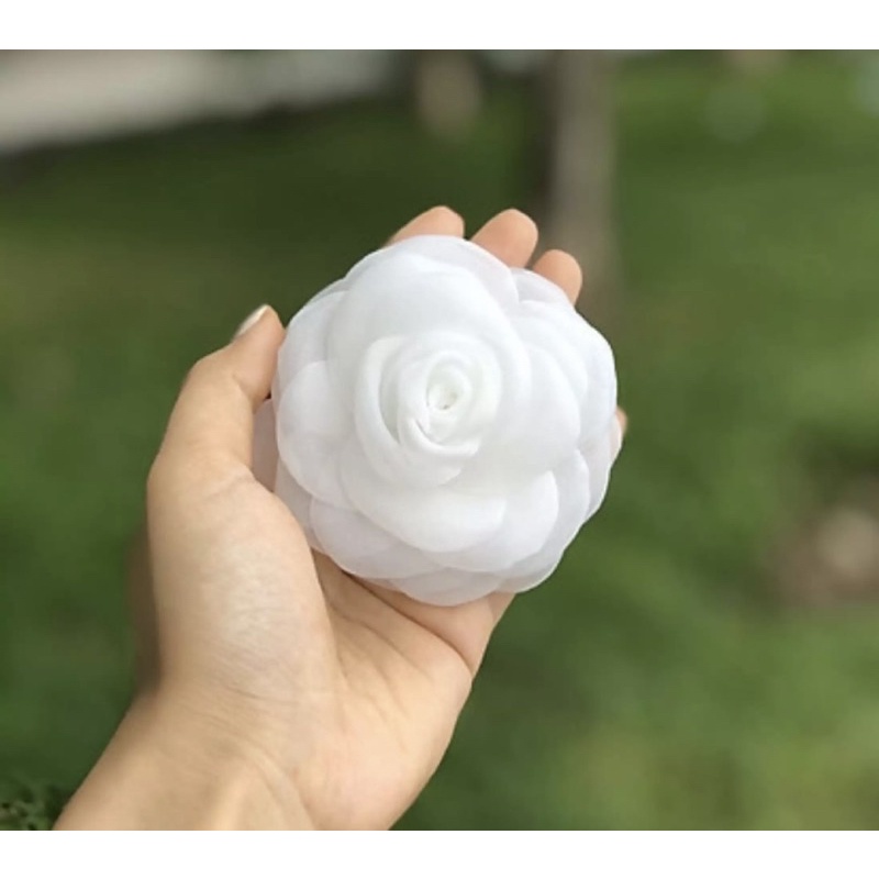 Hoa cài áo - Bông voan cài áo handmade nhiều màu