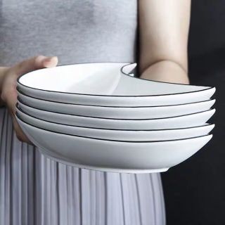 Bố đĩa sứ mặt trăng 5 đĩa