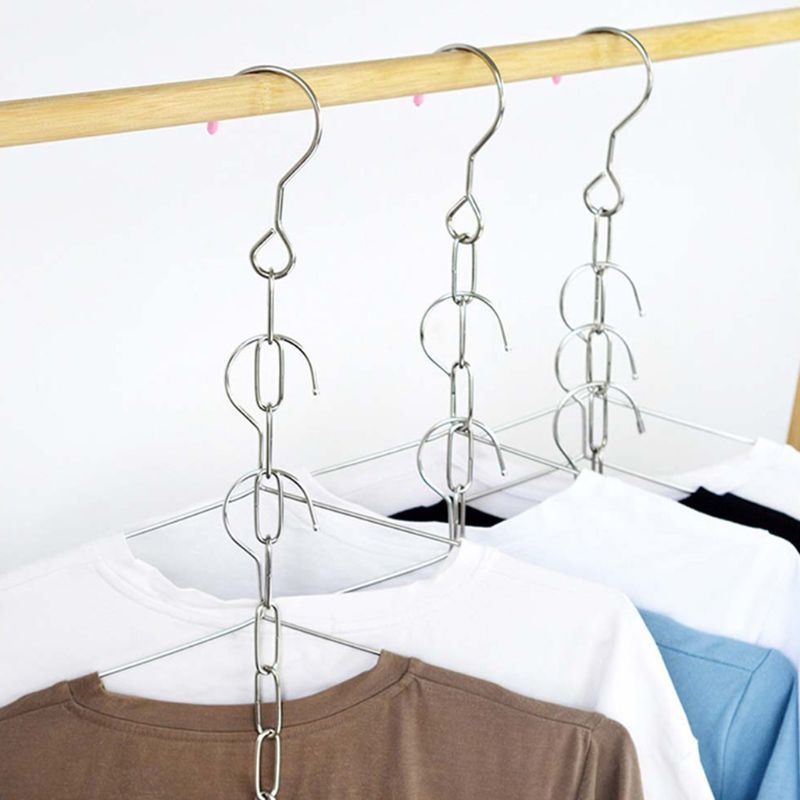 Thanh treo móc quần áo Đa Năng 8/10 Lỗ Bằng Thép Không Gỉ