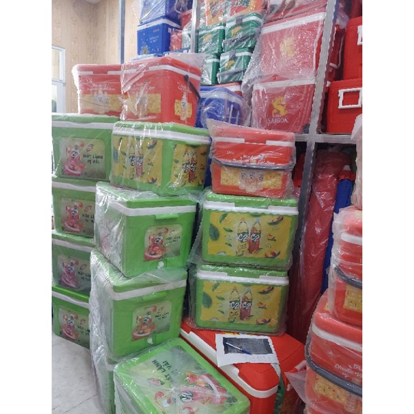 thùng đá vuông giữ nhiệt dung tích lên đến 50 lít hkm