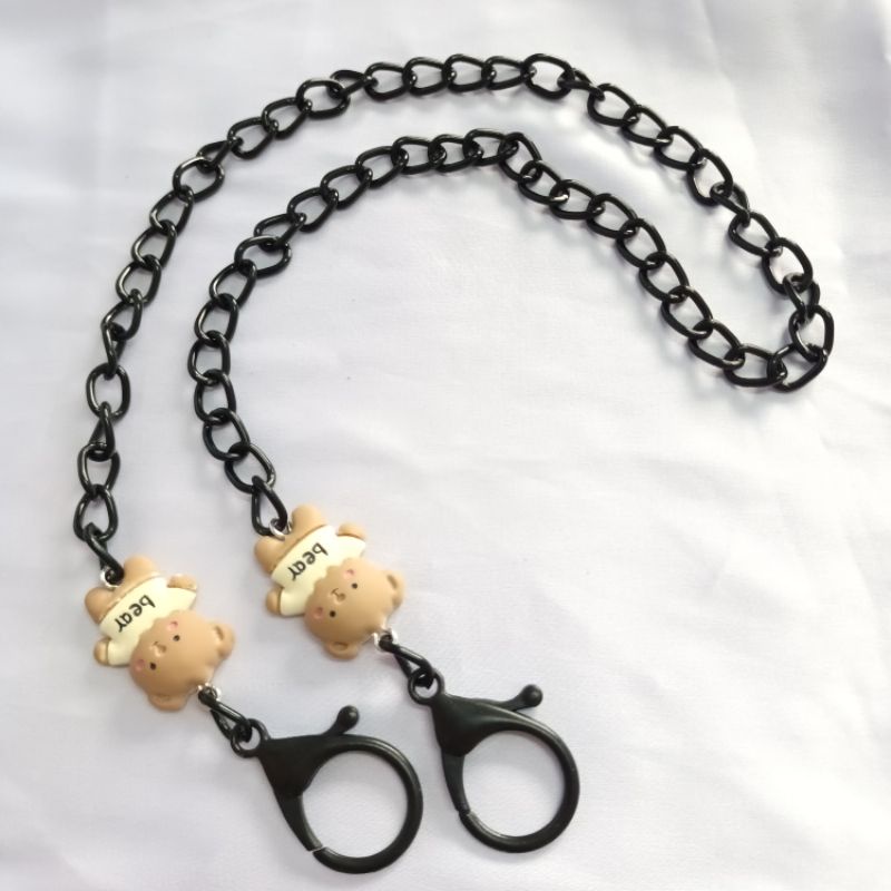 Dây đeo khẩu trang chống rớt tiện lợi mic gấu dễ thương mã AH12