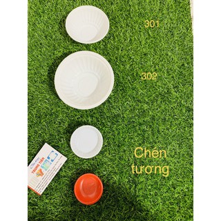 [ COMBO 50 CÁI ] CHÉN NHỰA DÙNG 1 LẦN - CHÉN TƯƠNG 50 CÁI / LỐC