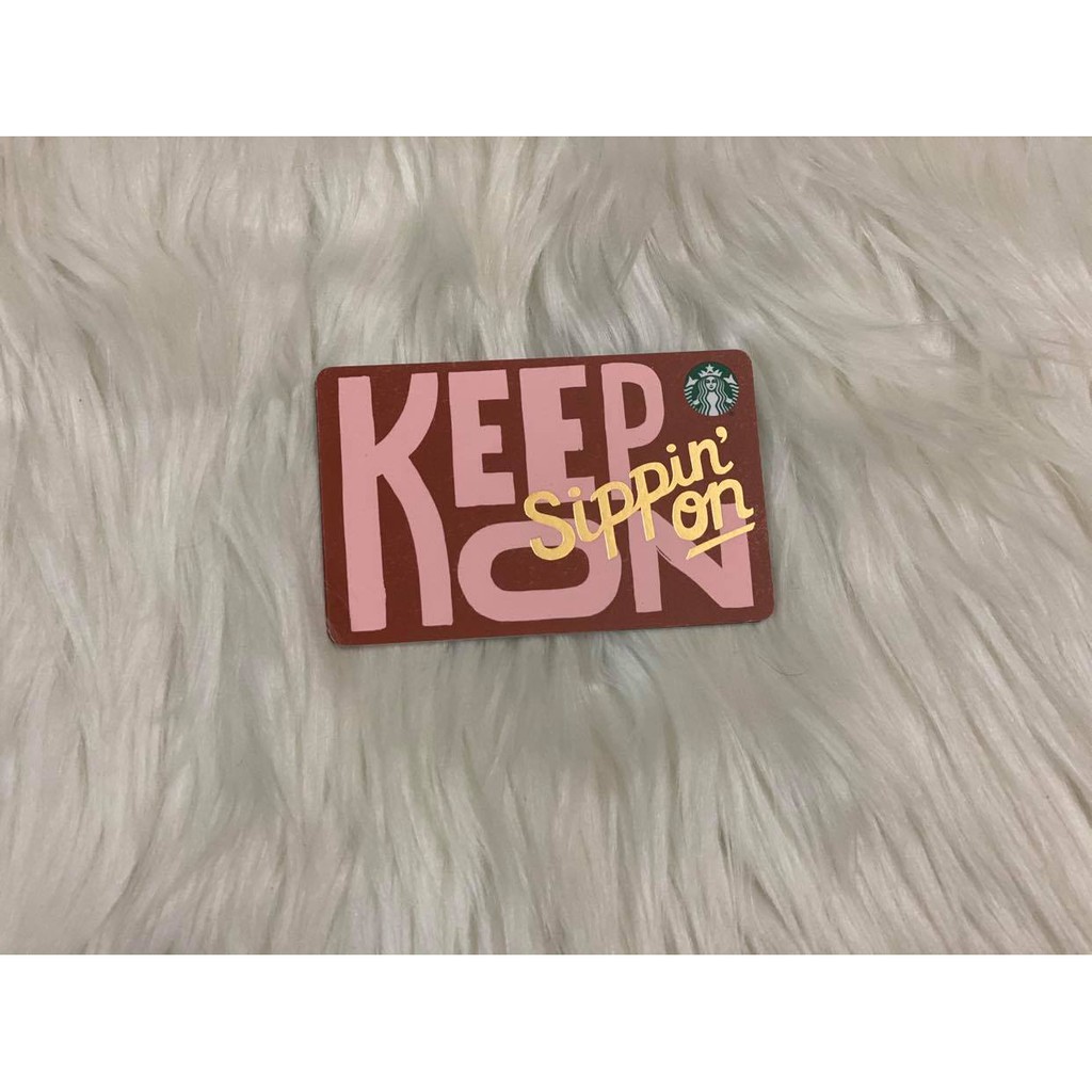 Thẻ Starbucks Us - phiên bản Thank you