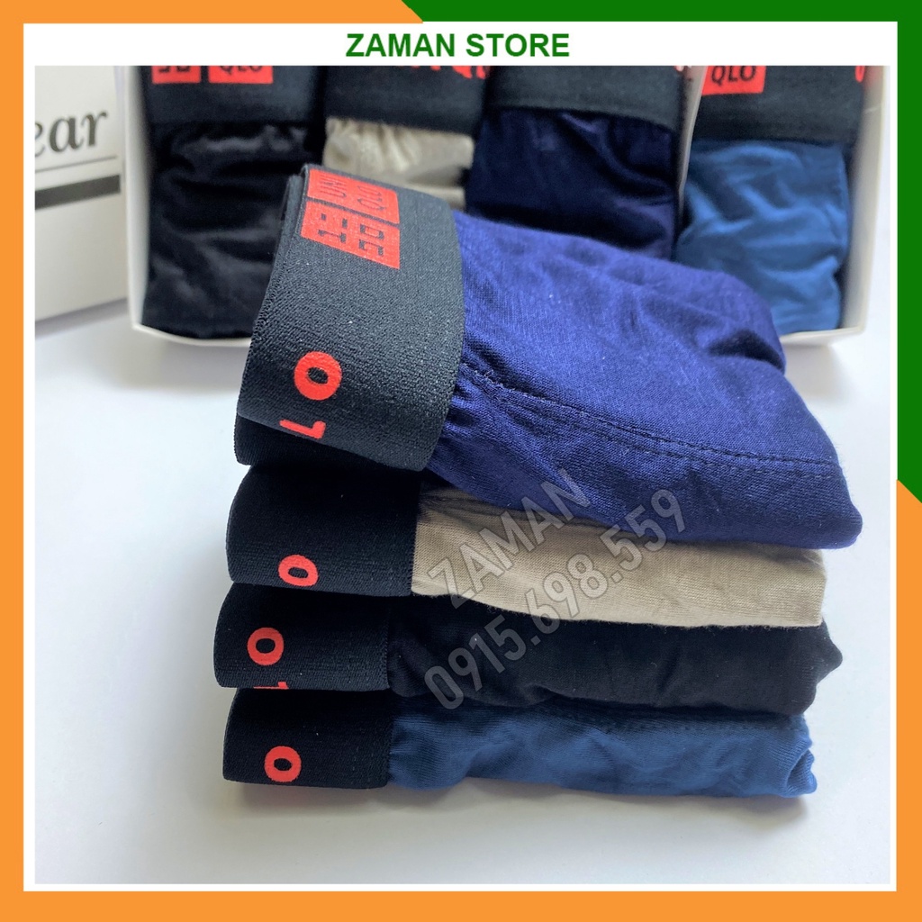 Quần Lót Đùi Nam, Quần Sịp Nam Đẹp Chất Liệu Cotton Cao Cấp Thấm Hút Mồ Hôi Co Dãn 4 Chiều - ZAMAN